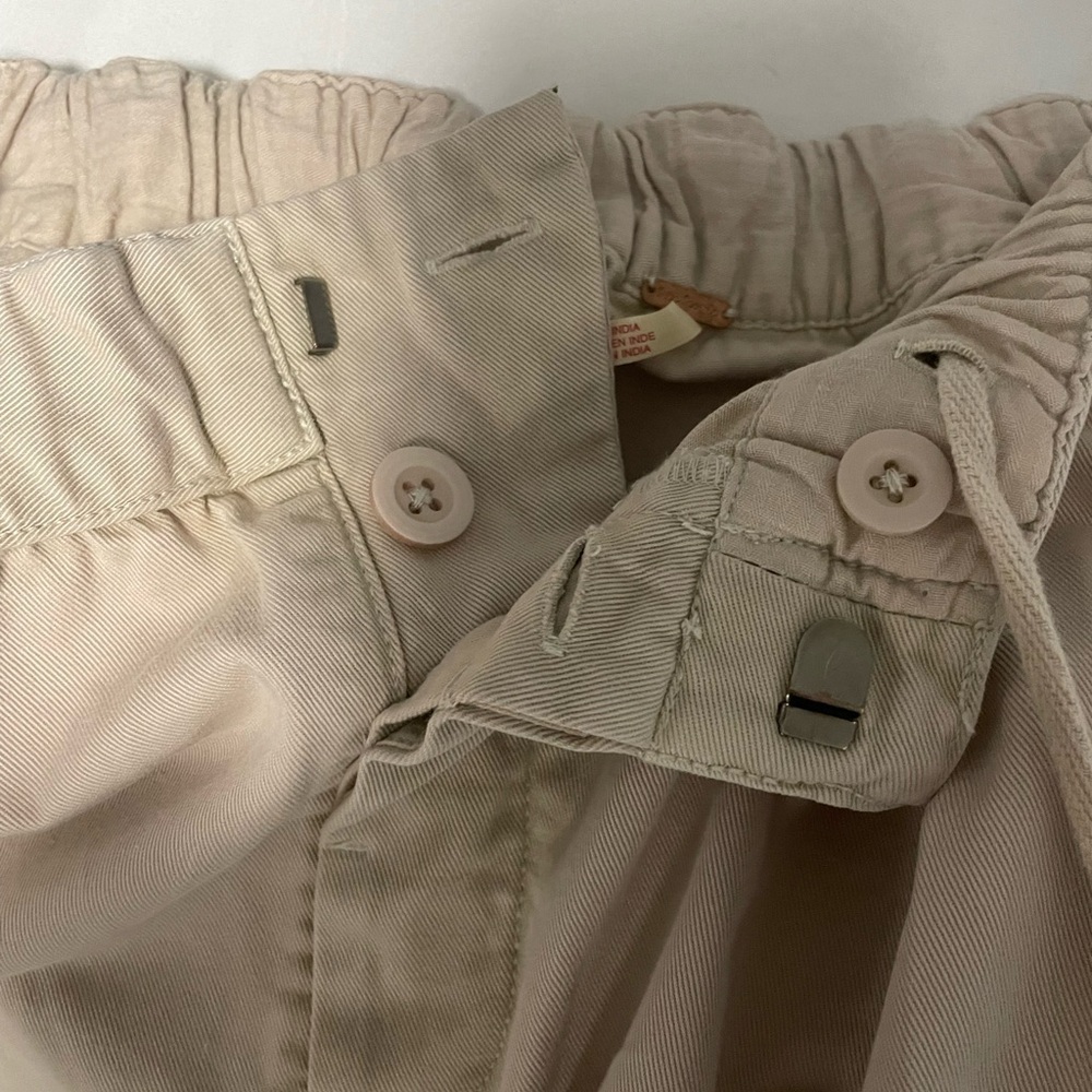 NWT Free People After Love Cuff Pants in Sandshell. Size X-Small - Picture 11 of 13